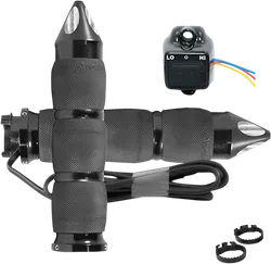 Avon Heated Grips Air Cushion Metric Spike Black