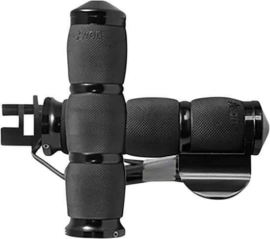 Avon Heated Grips Air Cushion Throttle Boss Black 3 Ring .875in.