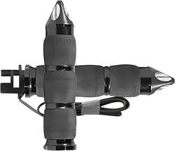 Avon Heated Grips Air Cushion Black Spike .875in.