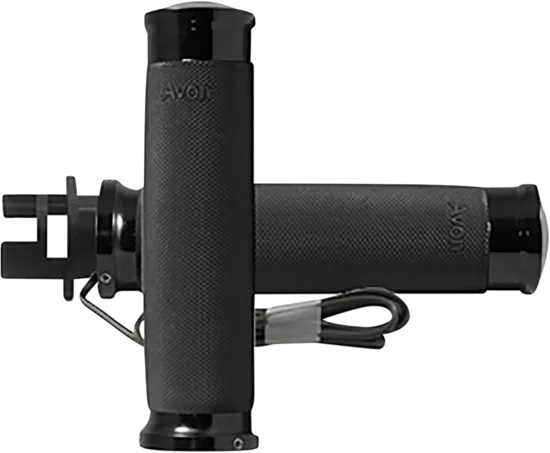 Avon Heated Grips Custom Contour Black Anodized .875in.
