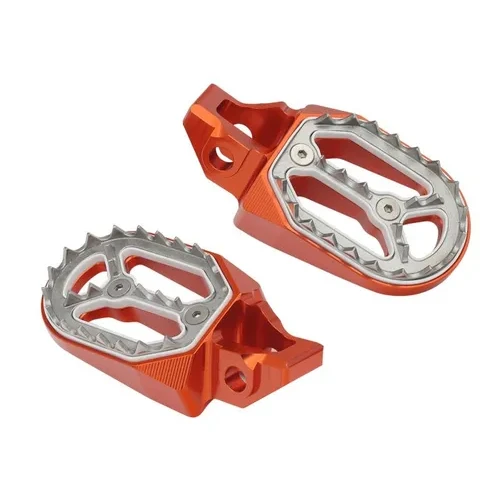 Psychic Orange Footpeg Pair 2