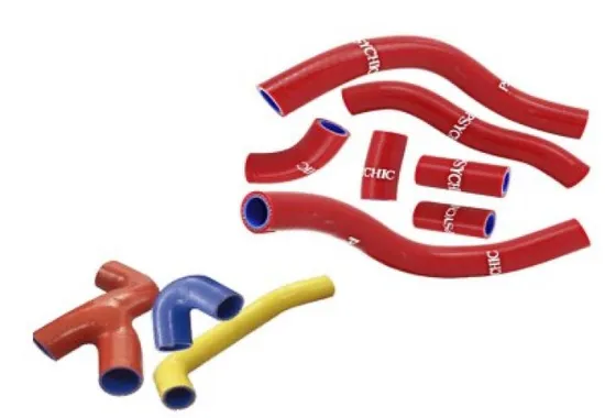 Psychic Blue Silicone Radiator Hose