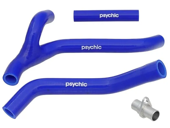 Psychic Blue Silicone Radiator Hose 2