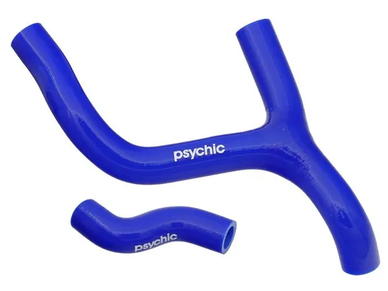 Psychic  Blue Silicone Radiator Hose 2