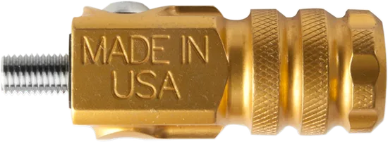 Alloy Art Gold MX Folding Shifter Shift Foot Toe Peg