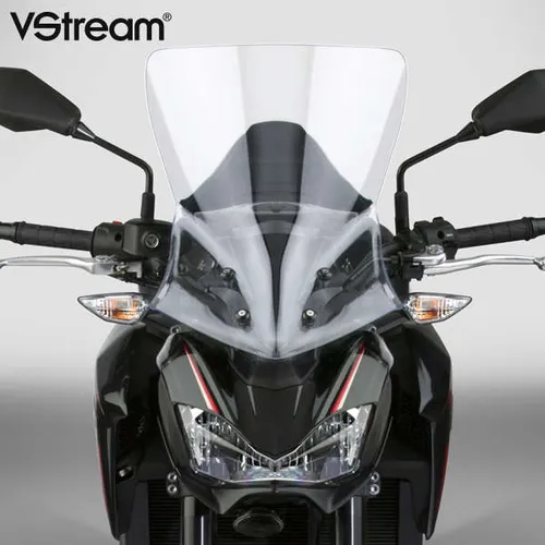 National Cycle Fairing Mount V-Stream Windscreen Windshield 18in. Clear