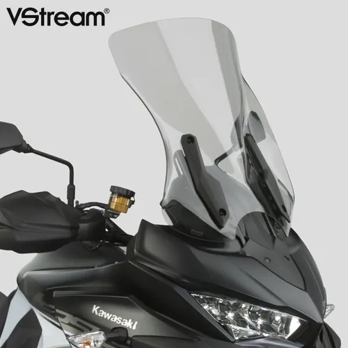 National Cycle Fairing Mount V-Stream Windscreen Windshield 18.5in. Smoke 1