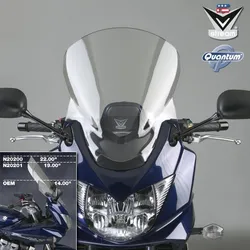 National Cycle Fairing Mount V-Stream Windscreen Windshield 19in. Smoke