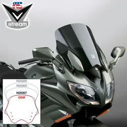 National Cycle Fairing Mount V-Stream Windscreen Windshield 17.25in. Dark
