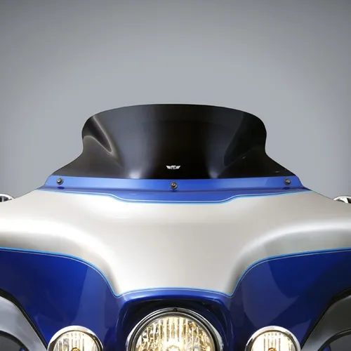 National Cycle Fairing Mount V-Stream Windscreen Windshield 7.25in. Dark