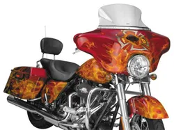 National Cycle Fairing Mount V-Stream Windscreen Windshield 10.75in. Smoke