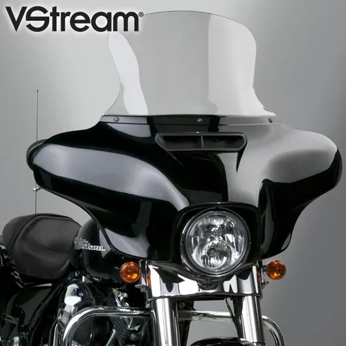 National Cycle Fairing Mount V-Stream Windscreen Windshield 14.5in. Clear