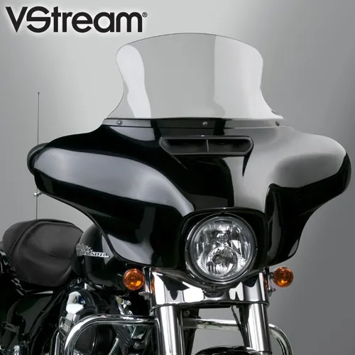 National Cycle Fairing Mount V-Stream Windscreen Windshield 11.5in. Clear