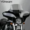 National Cycle Fairing Mount V-Stream Windscreen Windshield 9.5in. Smoke