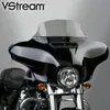 National Cycle Fairing Mount V-Stream Windscreen Windshield 7.5in. Smoke