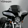 National Cycle Fairing Mount V-Stream Windscreen Windshield 7.25in. Dark