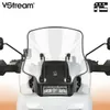National Cycle Fairing Mount V-Stream Windshield 13.75in. Clear Beaded