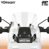 National Cycle Fairing Mount V-Stream Windscreen Windshield 13.75in. Clear
