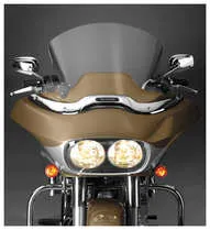 National Cycle Fairing Mount V-Stream Windscreen Windshield 15.25in. Clear