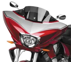 National Cycle Fairing Mount V-Stream Windscreen Windshield 8.25in. Dark