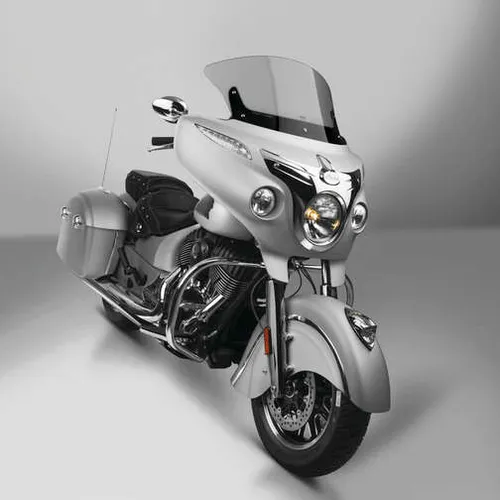 National Cycle Fairing Mount V-Stream Windscreen Windshield 14.25in. Smoke