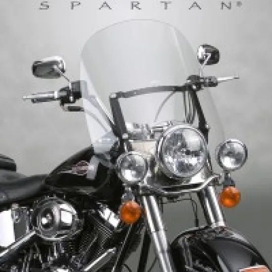 National Cycle Spartan Quick Release Windshield Windscreen Clear 18.5in. 3
