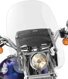 National Cycle Spartan Quick Release Windshield Windscreen Clear 18.5in.