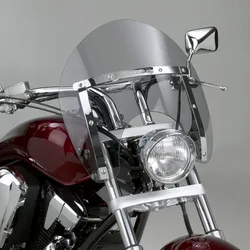 National Cycle Switchblade Shorty Windshield Windscreen Smoke