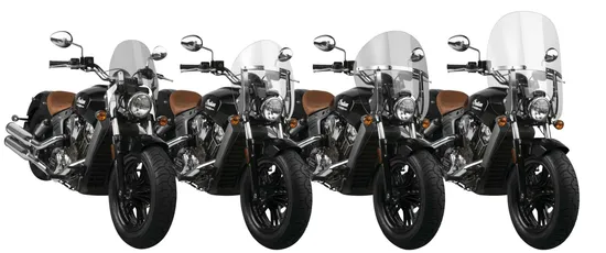 National Cycle Switchblade Deflector Windshield Windscreen Clear