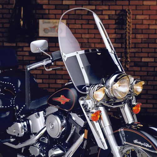 National Cycle Heritage Beaded Windshield Windscreen Black Lower Deflector