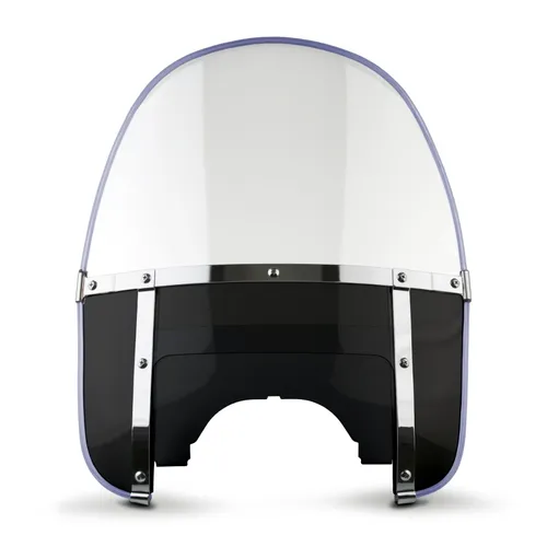 National Cycle Heritage Beaded Windshield Windscreen Black Lower Deflector Adj