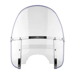 National Cycle Heritage Beaded Windshield Windscreen Clear Lower Deflector Adj