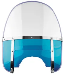 National Cycle Heritage Beaded Windshield Windscreen Blue Lower Deflector Adj