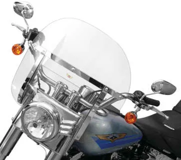 National Cycle Chopped Heavy Duty Windshield Windscreen Clear 22.5in. X 15.75in. 3