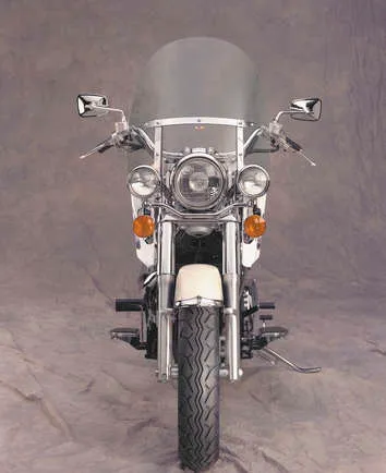 National Cycle Dakota 4.5 Windshield Windscreen Clear Deflector 24in. X 18.25in.
