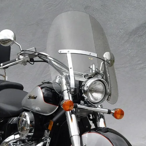 National Cycle Dakota 4.5 Windshield Windscreen Clear Deflector 24in. X 18.25in.