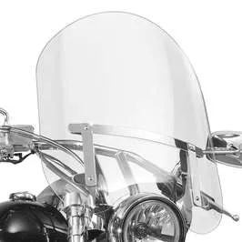 National Cycle Dakota 3.0 Tall Windshield Windscreen Clear Low Signal Mount