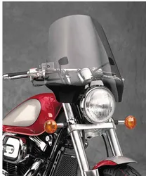 National Cycle Street Shield Windshield Windscreen Smoke 18in. Quickset .875in.