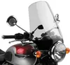 National Cycle Street Shield Windshield Windscreen Smoke 18in. Quickset 1in.
