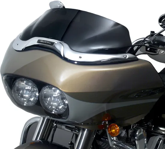 National Cycle Wave Windshield Windscreen Fairing Dark Tint Smoke 6.25in