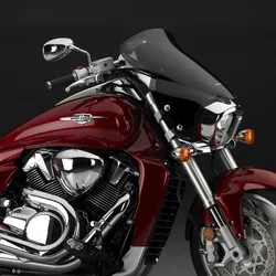 National Cycle V-Stream Plus Windscreen Windshield 7in. Dark