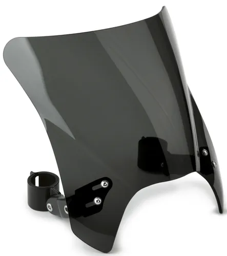 National Cycle Mohawk Windshield Windscreen Dark Tint Black Hardware 9.25in.