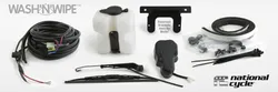 National Cycle Wash N Wipe Windshield Wiper Washer Kit