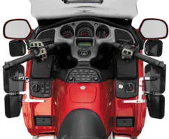 National Cycle Mirror Mount Wing Deflector Dark Smoke