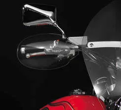 National Cycle Handlebar Air Wind Deflector Hand Guard Set Clear