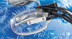 National Cycle Handlebar Air Wind Deflector Hand Guard Set Clear