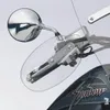 National Cycle Handlebar Air Wind Deflector Hand Guard Set Clear