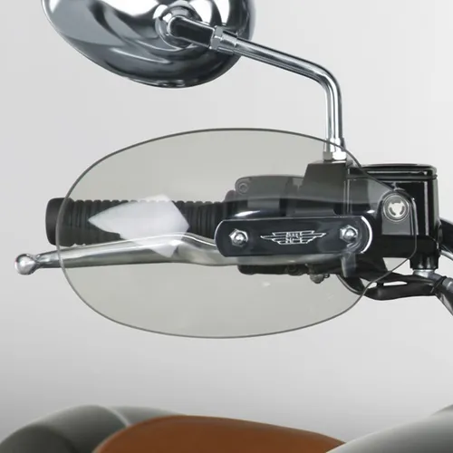 National Cycle Handlebar Air Wind Deflector Hand Guard Set Clear 1
