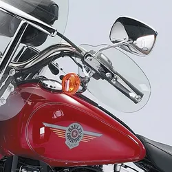 National Cycle Handlebar Air Wind Deflector Hand Guard Set Clear