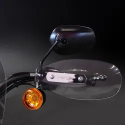 National Cycle Handlebar Air Wind Deflector Hand Guard Set Clear